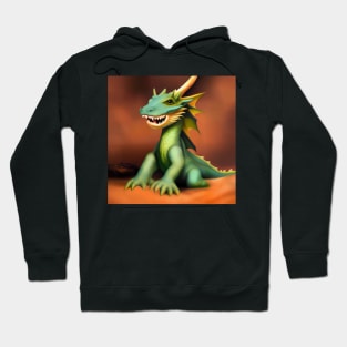 Baby Green Dragon Hoodie